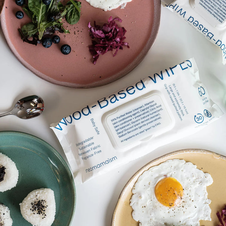 Wood-Based WIPES  60枚入り(4Pack)